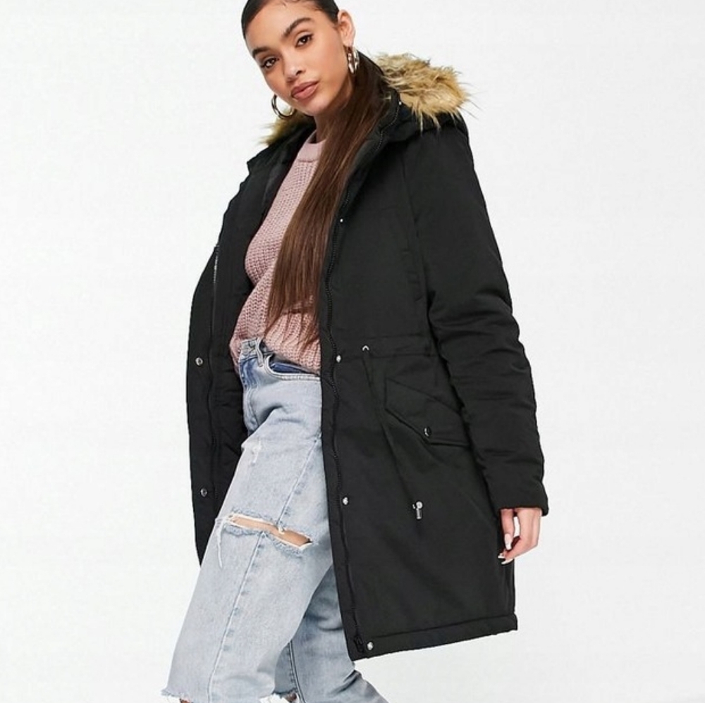 NWT ASOS | $175 Winter Fur Trimmed Parka